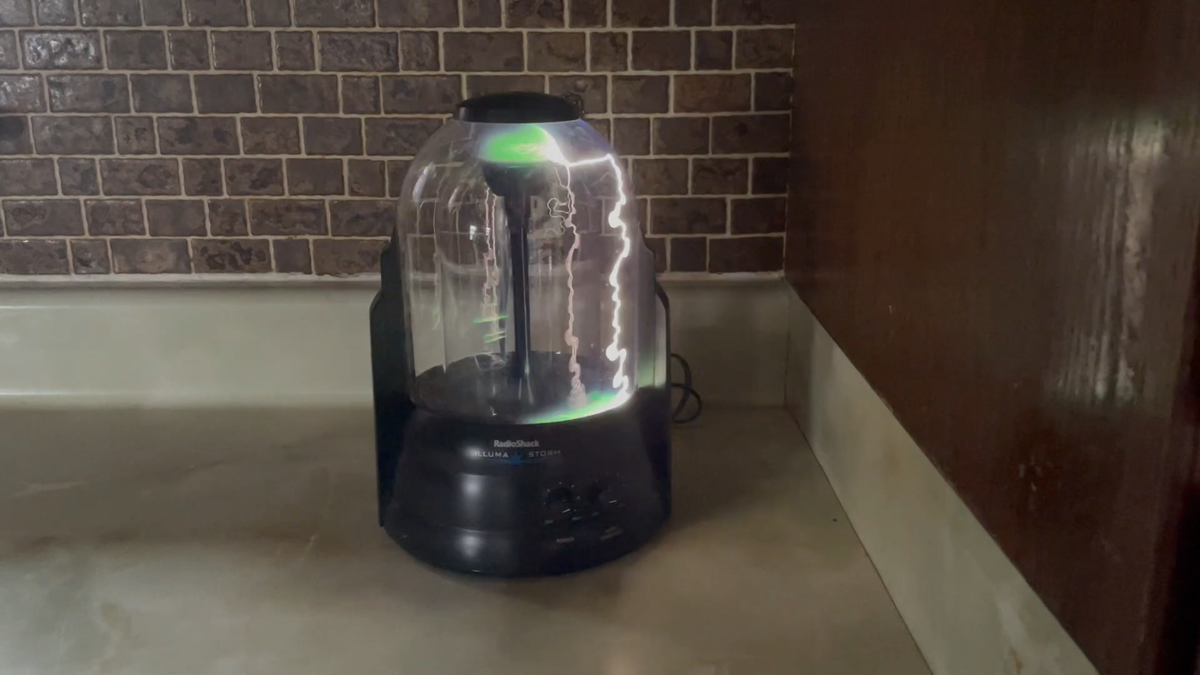 その他 RadioShack ILLUMA STORM Vtg 80s RADIO SHACK Lightning ILLUMA STORM Plasma GLOBE Reacts to