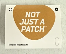 New Not Just A Patch Supporting Dexcon G6 CGM'S Medium  FAST SHIP!