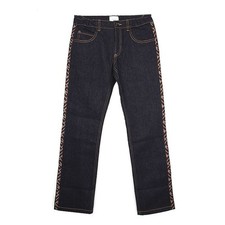 Fendi Kids Logo Trim Denim Pants 12 Years 137887334