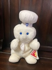 VTG 1987 Dakin Poppin  Fresh Stuffed Puppet Pillsbury Doughboy W/Tag 76-1810