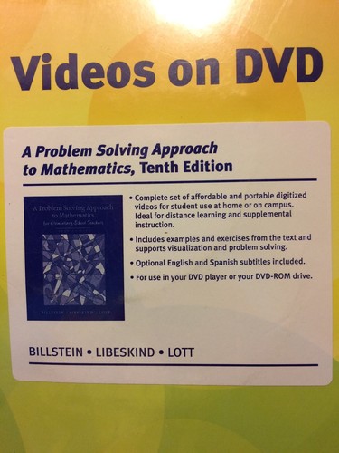 A Problem Solving Approach to Mathematics for Elementary School Teachers by... - Picture 2 of 3