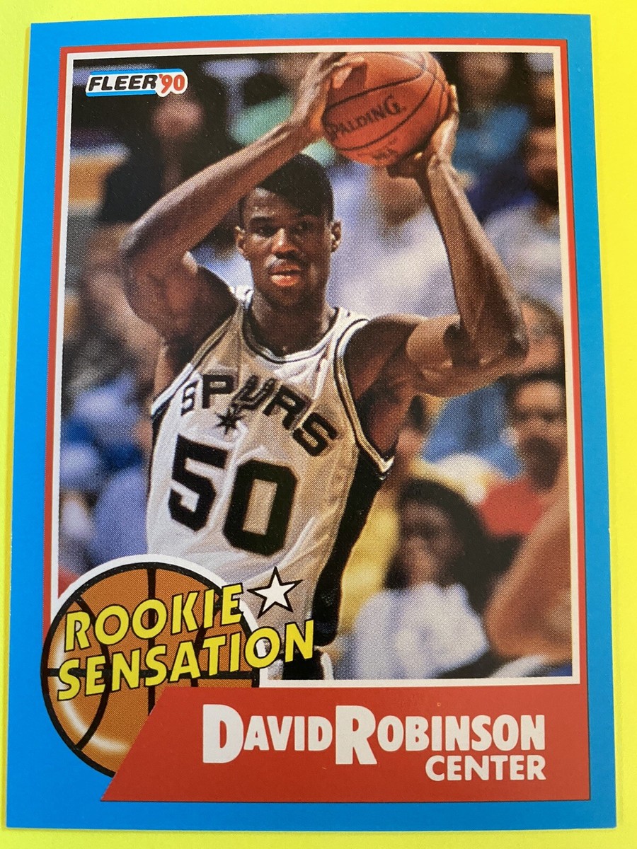 1990-91 Fleer David Robinson Rookie Sensation Basketball