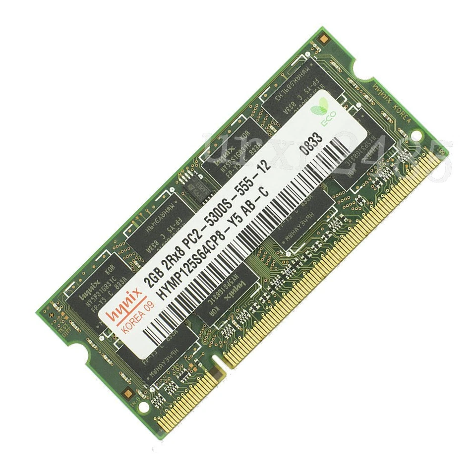 4GB 2x 2GB Dell Inspiron 1420 1440 1520 1521 1525 1526 1545 1546 1720 DDR2 RAM - Image 4 of 4