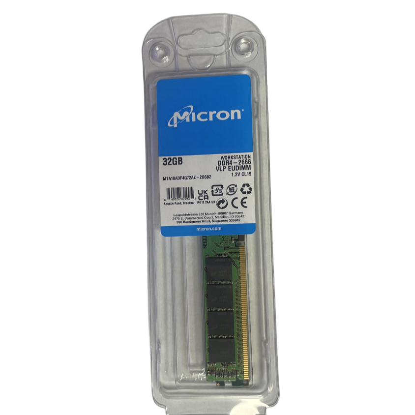 マイクロン ( Micron )メモリ 32GB*2 DDR4-2666 Micron Memory Bundle with 32GB (2x16GB) DDR4 PC4-21300