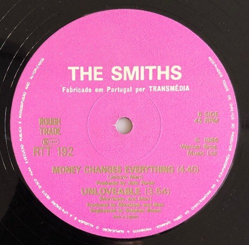 THE SMITHS -Bigmouth Strikes Again- Rare Portuguese 12" On Transmedia (Vinyl) - Picture 3 of 5