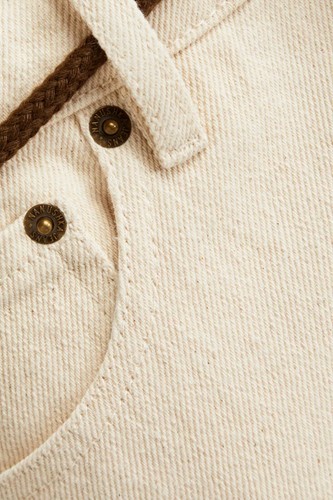 New NANUSHKA Jeans Ivory Java Rope Slim Fit Made in Portugal, Size W31 Medium M - Picture 4 of 7