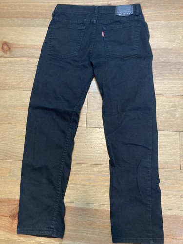 Levi's Boy Youth's 502 Jeans Size 28 x 28 16 Regular Black Regular Taper - Picture 2 of 8