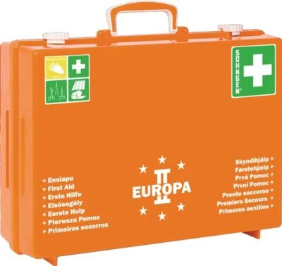 SÖHNGEN Erste Hilfe Koffer EUROPA II DIN 13169-2021 Wandhalterung B-Ware - Bild 1 von 4