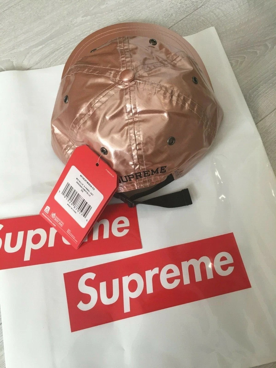 Supreme The North Face Metallic 6 Panel Cap - Rose Gold BRAND NEW