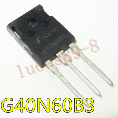 10-Pack HGTG40N60B3 IGBT Transistors – Fairchild TO-247 – G40N60B3