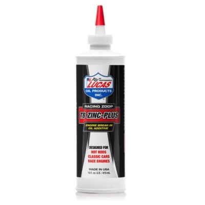 Lucas 10063 Engine Break-In Oil Additive, TB Zinc Plus, Case of 12
