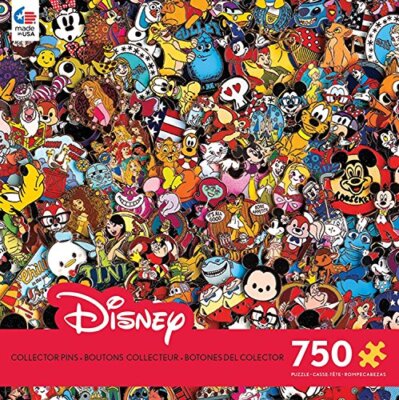 Ceaco 750 Piece Disney Collection - Photo Magic Pins Jigsaw Puzzle, Kids and