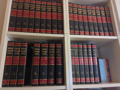 Komplette Collier's Encyclopedia (32 Bände + Junior   Classics Serie)
