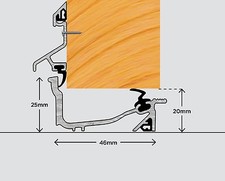 Lowline Door Threshold Sill Weather Bar Draught Excluder Sill Premium UK Quality
