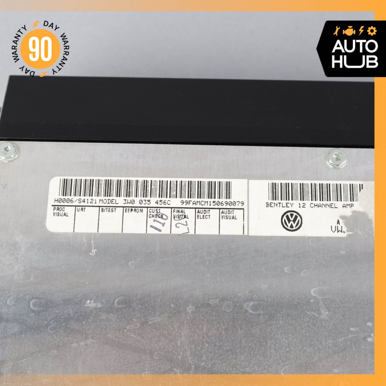 03-08 Bentley Continental GT Premium Audio Sound System Amplifier Amp OEM