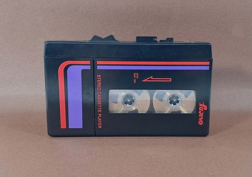 Fujino F-1 Walkman Vintage Lettore di Cassette Stereo Giappone - Foto 3 di 12