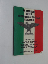 LE CANZONI DELLA REPUBBLICA SOCIALE ITALIANA GIORGIO PISANO 1977-FR-A41