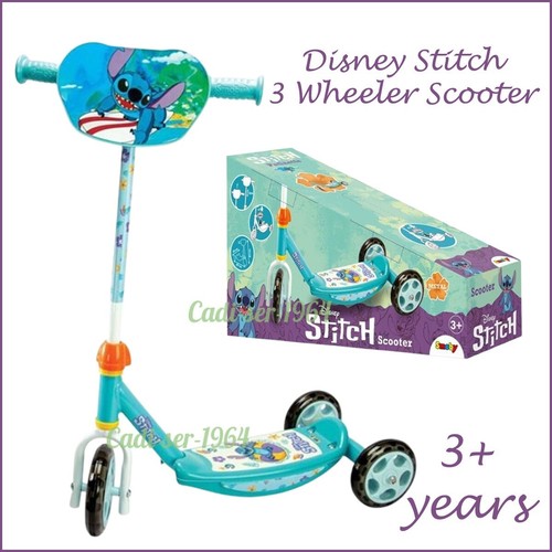 Smoby Disney Stitch TriScooter Bike NEW AGE 3+ - Picture 13 of 24