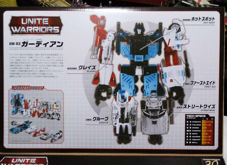 Takara Tomy Transformers Unite Warriors Defensor Guardian UW03