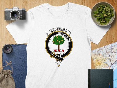 Anderson Clan Crest Scottish Unisex T-Shirt