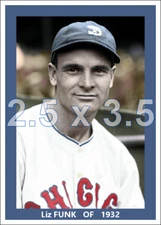 Liz Funk - 1932 Chicago White Sox - choose a style - colorized print