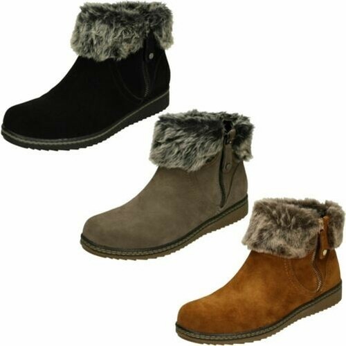 Mujer Hush Puppies con Cremallera Botines Centavo | eBay
