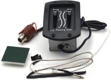Black Acoustic Guitar Equalizer Pickup Passive Control EQ
