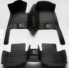 Per Smart Forfour Fortwo Smart #1 BRABUs tappetini auto tappetini auto set per tutte le stagioni