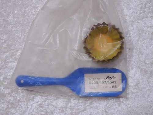 PZwquP - DDR Design Safo 3tlg. Set Metall Sandspielzeug - Vintage - NOS - Bild 2 von 3