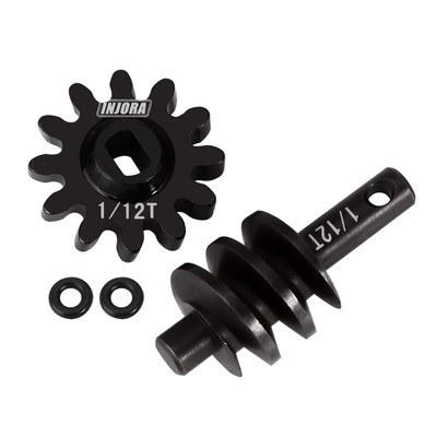 Underdrive Gears Differential Axle Steel Gears 1/12T Steel Worm Gears Upgrade...