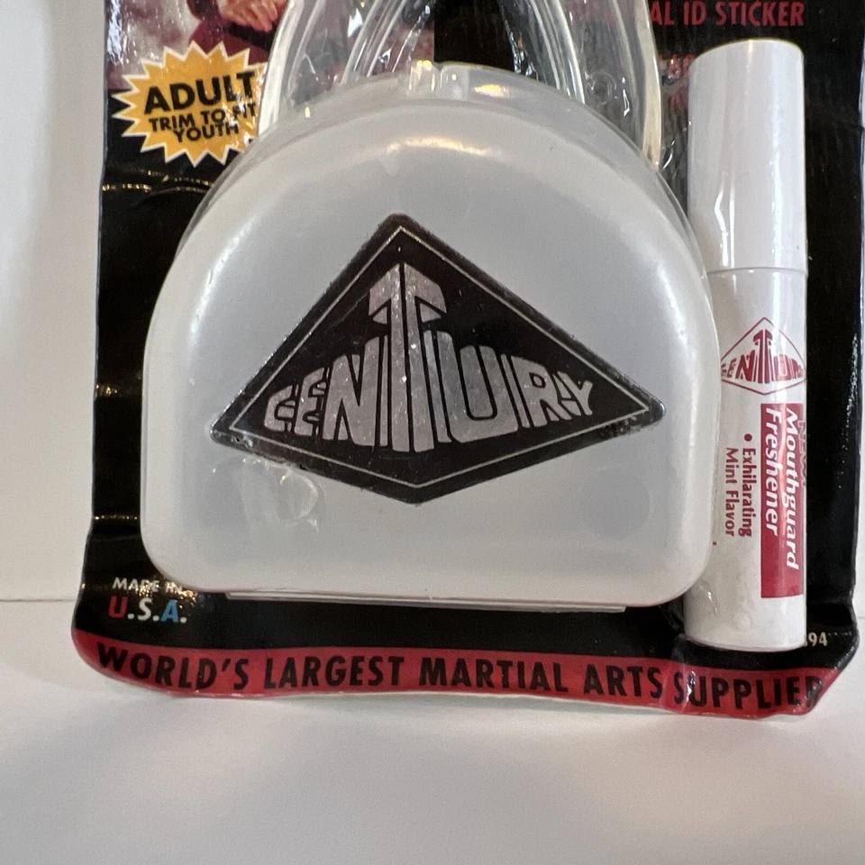 Protector bucal Chuck Norris adulto superior dientes protector Century estuche ambientador spray Foto 4 de 4