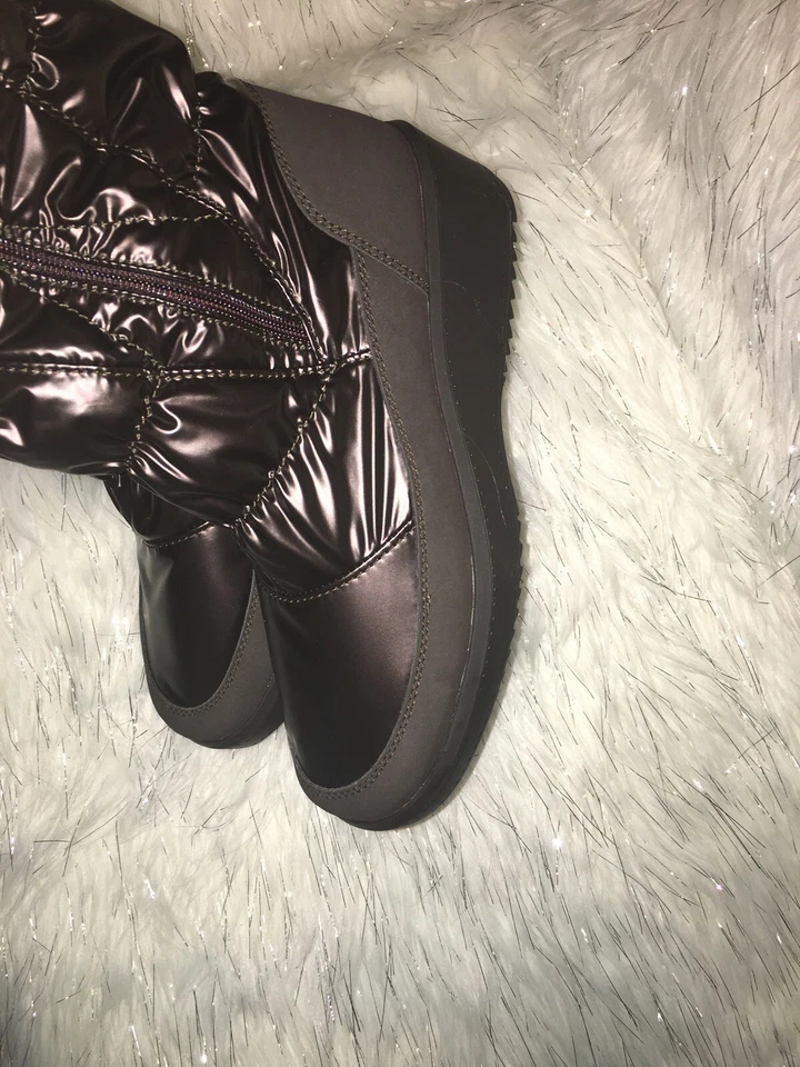 Pajar Mujer Alexandra Botas de Nieve Acolchadas MARRÓN EUR 41 NUEVAS Foto 4 de 4