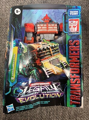 Trashmaster Legacy Evolution Voyager Class TRANSFORMERS Box Damage Only
