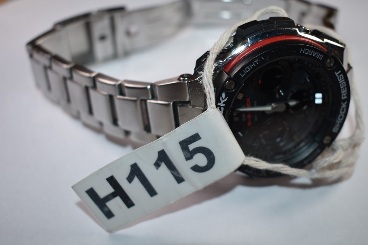 ネコG-SHOCK Tough Solar Casio Tough Solar G-SHOCK G-STEEL GST-S100D-1A4 (5445) Men's