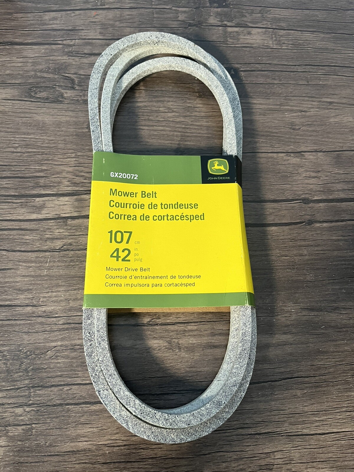Correa De Transmisión Para Cortacésped John Deere - Modelo GX20072, Compatible Con Series 100-145