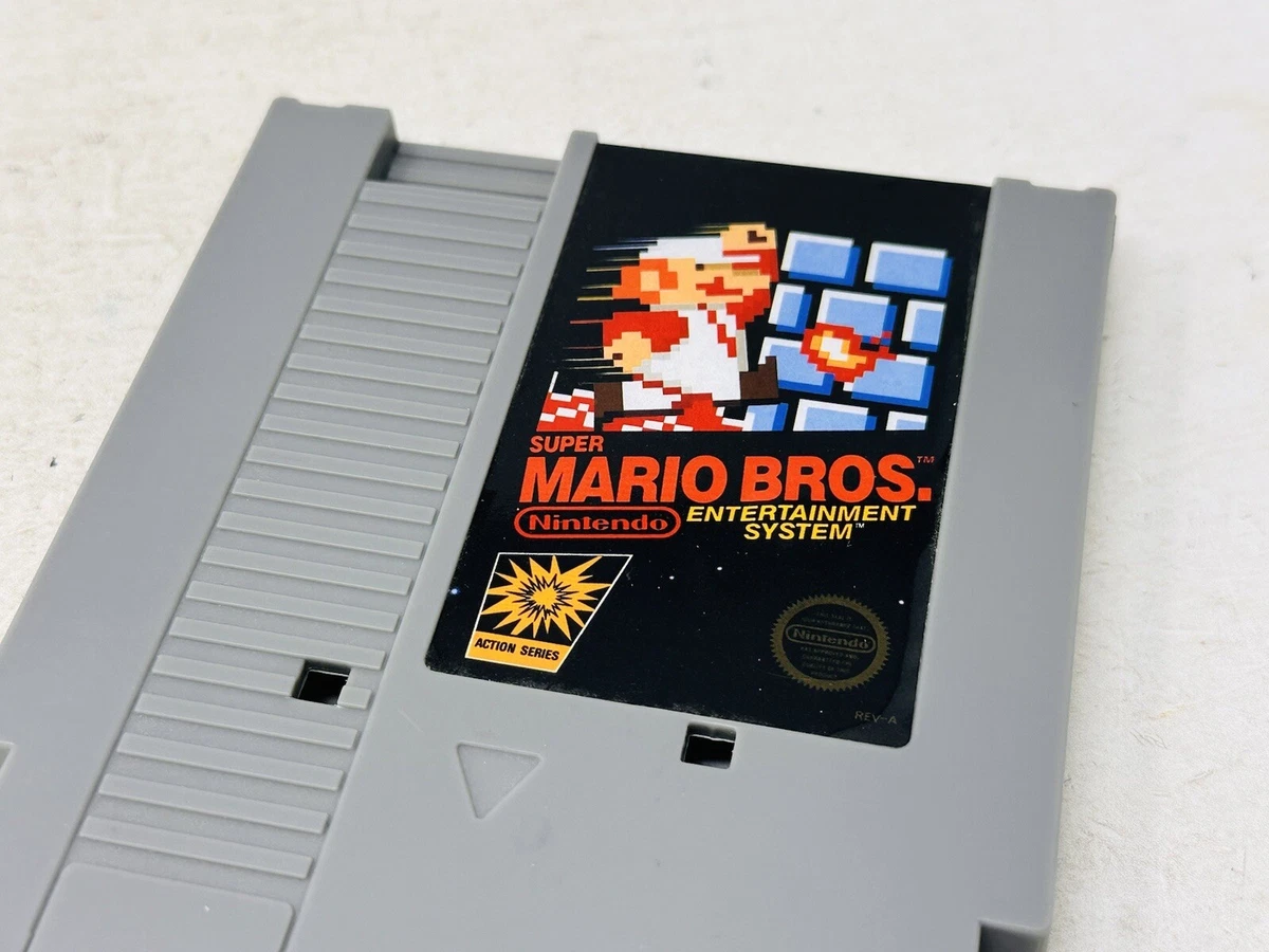 CAIXA DE JOGO ORIGINAL SUPER MARIO BROS NINTENDO NES SOMENTE SEM CARTUCHO  SEM HANGTAG