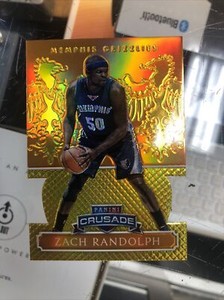 2014 Panini Excalibur Basketball Orange Zach Randolph #44
