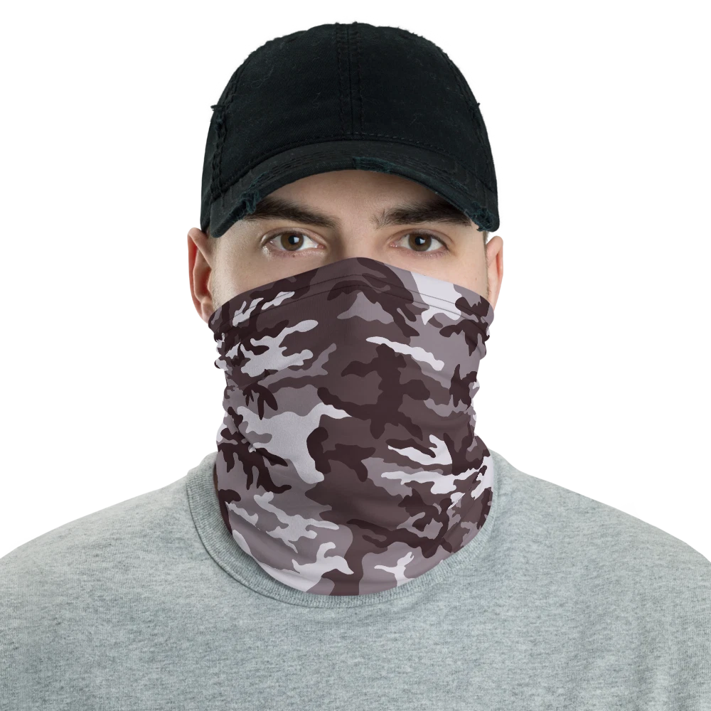 Urban Winter ERDL Camouflage Neck Gaiter