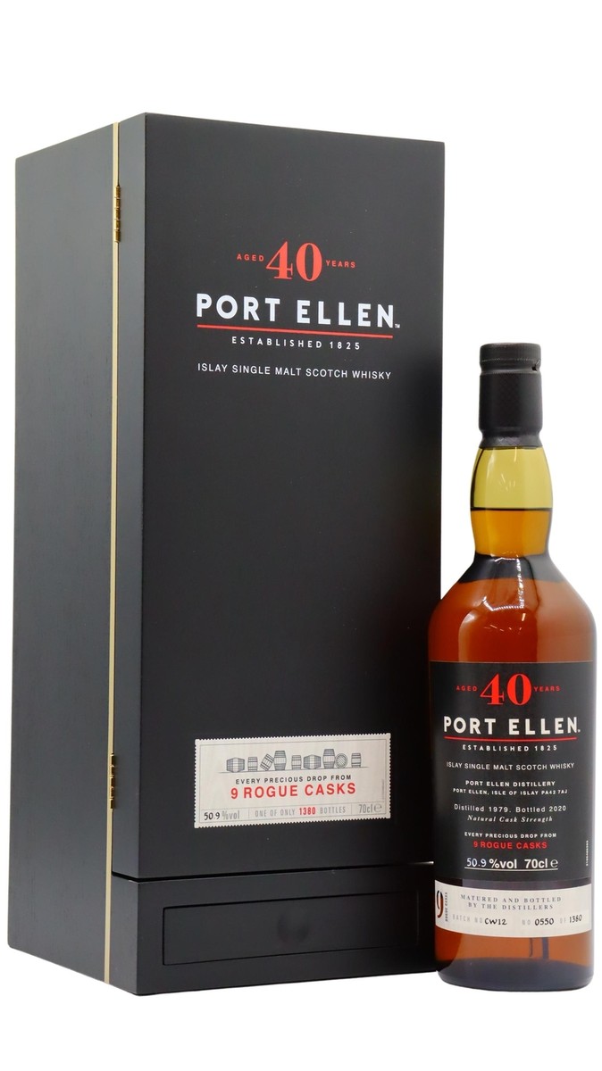 Port Ellen (silent) - 40 year old 9 Rogue Casks Islay Single Malt