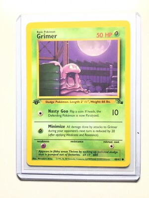 first edition grimer pokemon card 2000 Pokémon Team Rocket 1st Edition Grimer 57/82 CGC 9 Mint – Oblivion  Collectibles