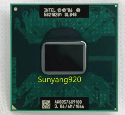 Intel Core 2 Extreme X9100 SLB48 3.06GHz / 6M / Dual-Core Sockel P Notebook CP - Bild 1 von 4