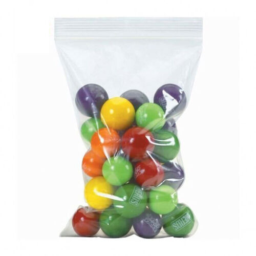 All Size Clear Reclosable Seal Bag Plastic Poly Zip Lock Bags Zipper Baggie 2Mil - Picture 5 of 12