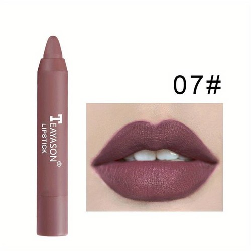 12 colour choice Rich Matte Stick Lasting Lip Stain Smudge-Proof Lip Gloss Moist - Picture 15 of 16