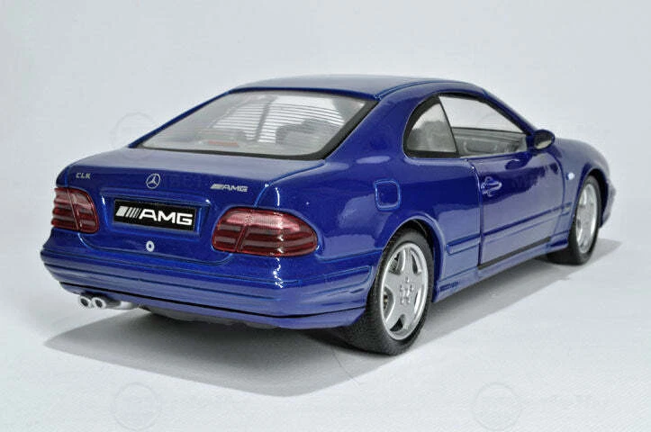 1:18 Anson Mercedes Benz CLK AMG blue MIB - Image 2 of 3
