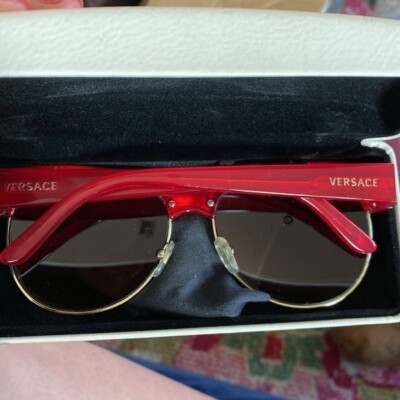 Versace / red Sunglasses Brown Havana way fare Square 4222  display picture 3