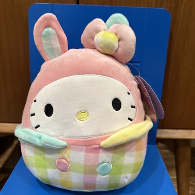 NWT Sanrio Hello Kitty Easter Squishmallow 8 