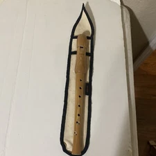 Vintage Wooden Zamir Israeli Duduk with Case - 7 Hole Musical Instrument Soprano