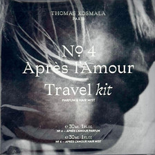THOMAS KOSMALA No 4 APRES L'AMOUR 2 PCS SET UNISEX EDP 1.0 Oz, HAIR MIST 1.0 Oz