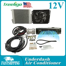 12V Electric Cooling Only Air Conditioner Universal Underdash Auto Car A/C Kit