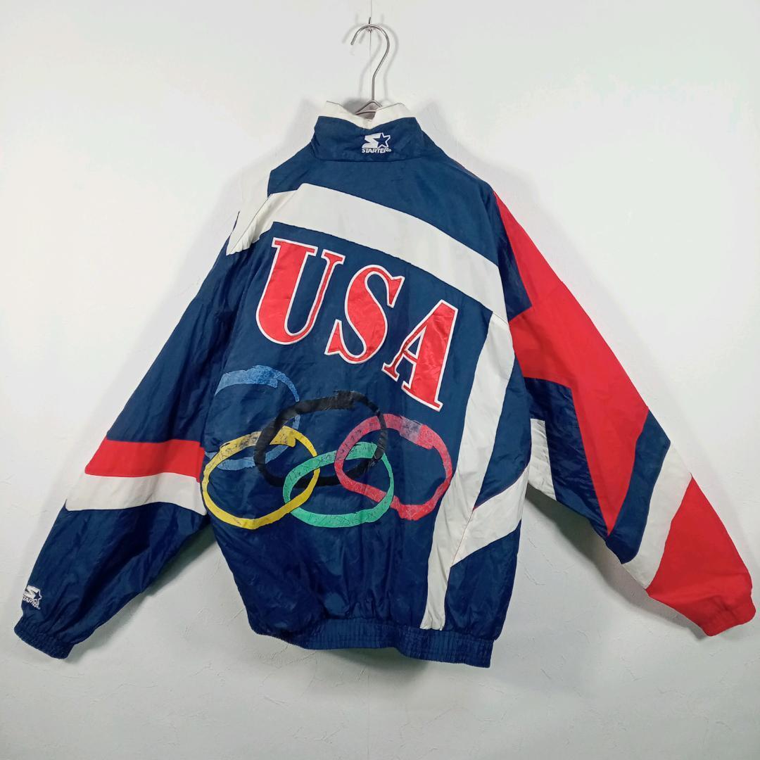 90s STARTER USA Olympic Nylon Jacket, L | eBay